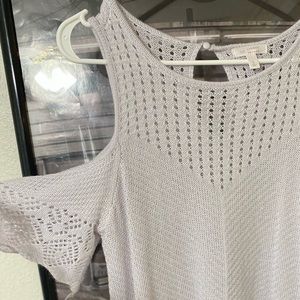 Lauren Conrad Crochet Sweater